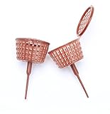 20ピースビッグサイズ肥料カバープラスチック盆栽ツール製造による天盆栽