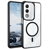 Telaso OPPO A5 5G ケース Magsafe対応 透明 TPU PC 磁気吸着 oppo a5 5G スマホケース 6.7インチ 指紋防止 全面保護 衝撃吸収 マグセーフ対応 薄型 カメラ保護あり ワイヤレス ストラップホール付き クリア