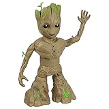 ハズブロ(HASBRO)マーベル MARVEL アイ・アム・グルート グルーヴ&グロー グルート、 13.5インチ(34.3cm)サイズ、インタラクティブ・アクションフィギュア、音楽&サウンド、スーパーヒーローのおもちゃ、対象年齢4才以上 F8027 正規品