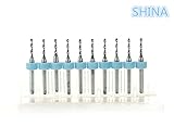 SHINA エンドミル　CNCドリル 新品　10x 1.4mm カーバイドPCBドレメルジュエリー　CNCドリルビット「ZT1.4」　収納便利
