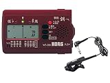 KORG (コルグ) 筝 専用チューナー 調べ WT-30K + コンタクトマイク CM-300-BK セット