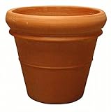 イタリア製テラコッタ鉢 リムポット52cm ／植木鉢