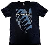 [ドラッグトレイン] ナイン インチ ネイルズ・NINE INCH NAILS・PRETTY HATE MACHINE・ブラック・Tシャツ・ロックTシャツ (M)