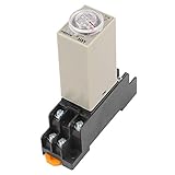 zspowertech タイムリレー 遅延タイマー 端子遅延タイマー　H3Y-2 AC 110V DPDT 10S　回転ノブ 8端子