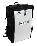 GAN CRAFT(ガンクラフト) ジースクエアバッグ #02 ブラック/ホワイト