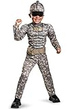 Combat Warrior Toddler Muscle Costume Medium/3T-4T [並行輸入品]