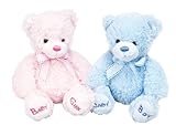 Keel Bobby Bear Soft Toy 30cm - Baby Boys Blue by Keel Toys
