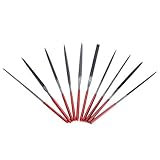 SODIAL(R) 10個のプロフェッショナルニードルファイルセットツール