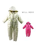 【子供服】 Will Mery (ウィルメリー) フリルレース付ジャンプスーツ・カバーオール 70cm～90cm N64761