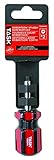 Task Tools T50544C Number-2 Robertson Acetate Hard Grip Screwdriver, 1-1/2-Inch Stubby [並行輸入品]