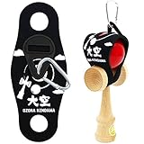 ラングスジャパン 競技用けん玉 大空 けん玉ホルダー ブラック 【日本製】