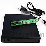 12.7mm USB2.0外付けDVD / CD-ROMケースIDE/PATAからSATAへのラップトップPC用光ディスクドライブエンクロージャ