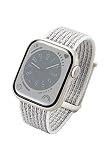 エレコム アップルウォッチ Apple Watch バンド 【41mm 40mm 38mm / SE2 SE 8 7 6 5 4 3 2 1 対応】 ファブリック 面ファスナー ホワイト AW-41BDFBWH