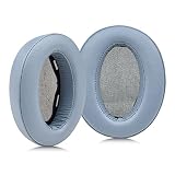 MOLGVDD WH-910Nイヤーパッドクッション、ソニー用交換用イヤーパッドWH-910N WH910NワイヤレスBluetoothヘッドフォンノイズキャンセリング（青）