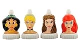 good2grow spill-proof bottle toppers 4-pack Disney Princesses- Jasmine Cinderella Belle & Ariel [並行輸