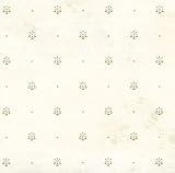 Chesapeake HTM49473 Polka Blue Pinecone Ditzy Toss Wallpaper [並行輸入品]