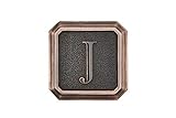 Architectural Mailboxes 3650ORB-J Aluminum Oil Rubbed Bronze Monogram - Letter "J" [並行輸入品]