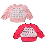 JMITHA 防水 仕様のスタイ よだれかけ お ベビー食事エプロン ビブ スタイ ベビー 男の子・女の子長袖エプロン 子供 おしゃれ ベビーエプロン 赤ちゃん かわいい 育児用品 ベビーグッズ (6