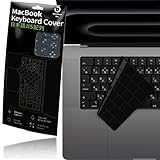 日本メーカー品 MacBook Neo/Air/Pro 13-16インチ (2021-2026) キーボードカバー JIS配列 [最新型番対応] M5 M4 M3 M2 極薄 型番 A3449 A3426 A3404 A3240 A3113 A2681 A2941 A2991 A2779 A2442 対応 マックブック 防塵 シリコン製 (オールブラック)