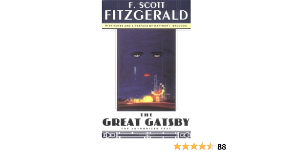 Amazon The Great Gatsby Fitzgerald F Scott Classics