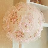 扇風機を かわいく 収納 バラと レースの 扇風機カバー 姫系 ロマンチック系さんに