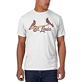 MLB St Louis Cardinals ' 47ブランドメンズScrum Basic Tee M ホワイト