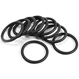 uxcell Oリング　穴　シール　ガスケット　　自動車　10枚入り　34mm x 3.5mm
