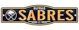 WinCraft NHL Buffalo Sabres 4 " x17 "インチプラスチックStreet Sign