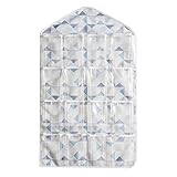 Hy 16ポケットHangingストレージバッグ壁ドアクローゼット整理& Hanging Travelバッグ丈夫オックスフォード生地 パープル