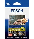 Amazon.co.jp: エプソン EPSON 写真用紙[光沢] L判 100枚