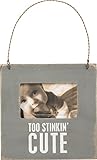 Primitives by Kathy Baby Picture Frame - Too Stinkin' Cute by Primitives By Kathy