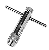 Mitutoyo 985-122, T Handle Tap Wrench, Ratchet, 5/16' to 1/2' Holding Capacity [並行輸入品]