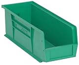 Quantum qus234プラスチックストレージStacking Ultra Bin グリーン QUS234GN