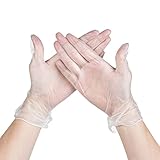 Bartram 使い捨て手袋 プラスチック手袋 PEグローブ パウダーなし やわらか手袋 100枚入