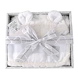 リトルジラフ Little Giraffe おくるみ バスラップ 【正規代理店輸入】 Luxeジラフシグニチャー フードタオル (クリーム)/BOX入り lg0015-02B