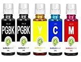 キャノン Canon全機種対応詰め替えインク 30ML容量ボトルインク（計5本PGBK*2/C/M/Y）互換ユニバーサルインクBC-310/311 BC-340/341 BC-345/346 BC-360/361 BC-90/91+BC-70/71 BCI-380PGBK/381BCI-370/371 BCI-350/351 BCI-325/326 BCI-320/321シリーズ対応