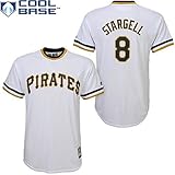 Willie Stargell # 8 Pittsburgh Pirates MLB Youth Cool Base Cooperstown Jersey ( Youth XL 18 / 20 )