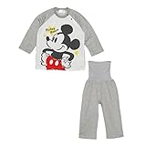 ディズニー【Disney】国内正規品ミッキーマウス長袖パジャマ80cm：90cm：95cm (80cm, ラグラン)