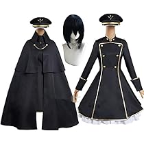 その着せ替え人形は恋をする 乾紗寿叶 ブラックリリィ コスプレ衣装 着せ恋』ブラックリリィに扮した乾紗寿叶をマントの裏地刺繍に