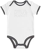 カーターズ carter's baby line 半袖ロンパース 6ヶ月 白 紺ライン ピーナッツ 綿 111A401 【並行輸入品】