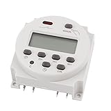 uxcell 電源タイマースイッチ　タイマースイッチリレー　デジタルプログラマブル　CN101A LCD　液晶 AC/DC 110V