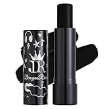 ブラックリップスティック 黒 口紅 ハロウィン メイク 黒色 リップスティック 長時間持続 落ちにくい ゴシック メイク 吸血鬼 魔女 コスプレ パーティー 個性派メイク