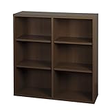 白井産業 【SHIRAI】   フリーラック 本棚 書棚 ZPJ-9090DK