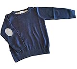 （ラゲッドバッツ）セーター ネイビー ベビー 子供服 男の子 肘あてがおしゃれ (85) [並行輸入品]