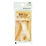 金天馬 透明ゴム 2.0mm 1.5m クリア kw20125