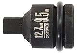 パオック インパクトレンチ用変換アダプタ IMAD-3/8