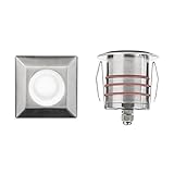 WAC Lighting 2051-30SS 2" Inground LED 12V Square Indicator LightStainless Steel [並行輸入品]