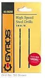 Gyros 45-20263 High Speed Steel Wire Gauge Drill Bit No.63 [並行輸入品]