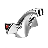 Furesnts Modern home kitchen and bathroom faucet Two hands round mixing faucet copper chrome silver 