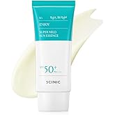 SCINIC エンジョイスーパーマイルドサンブロック 50ml SPF 50+ PA++++ 日焼け止め/サンケア/エッセンス/UVカット/水分/潤い/韓国/スキンケア